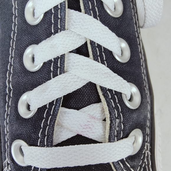 Converse Chuck Taylor All Star Black Canvas Low Sneakers, 7(M) 9(W) - Picture 5 of 13
